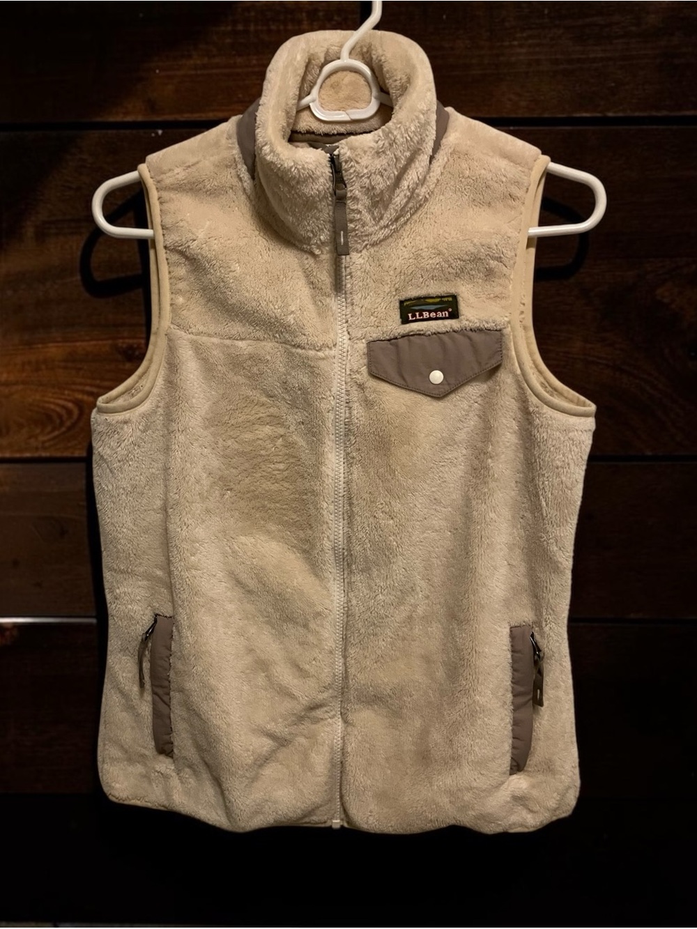 LIKE NEW! IN EXCELLENT CONDITION! LLBEAN MOUNTAIN PILE FLEECE VEST SIZE XS